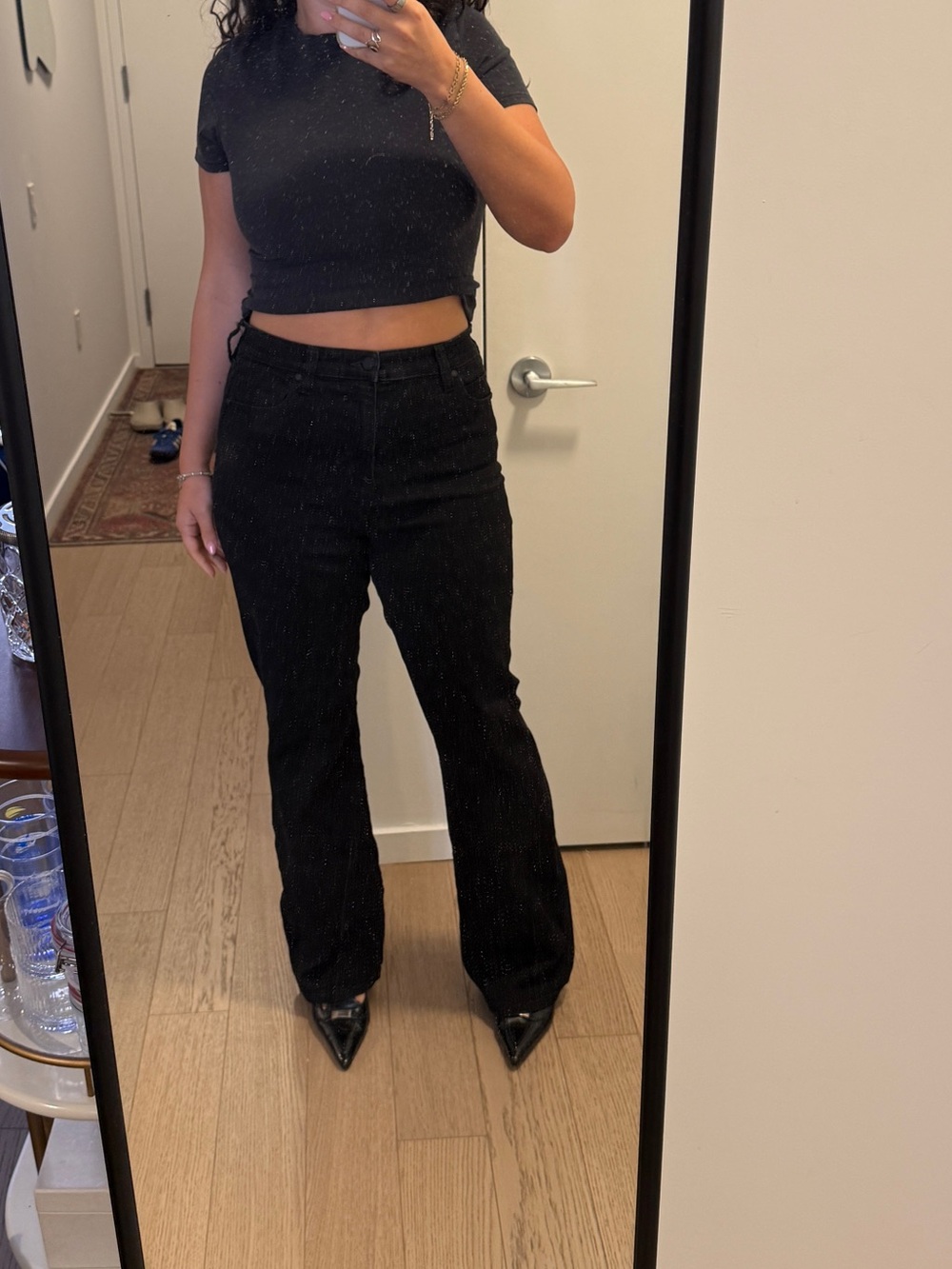 Liverpool Black Women's flare jeans